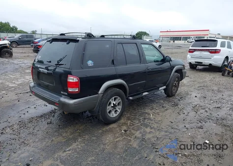 2001 Nissan Pathfinder Le/Se/Xe from USA, damaged, VIN JN8DR09X41W577124